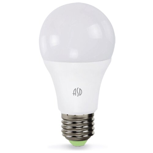 ������ 116� ����� ������������ ASD LED-Standard, E27, A60, 11 ��, 3000 �