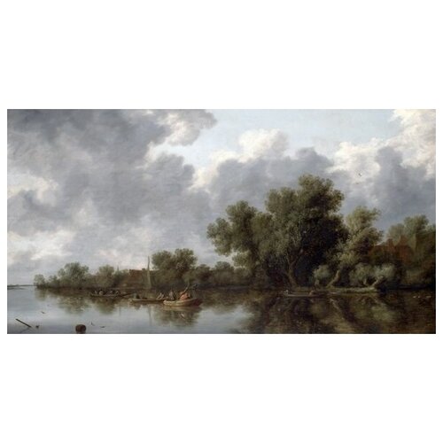  1610     (River Scene)    57. x 30.