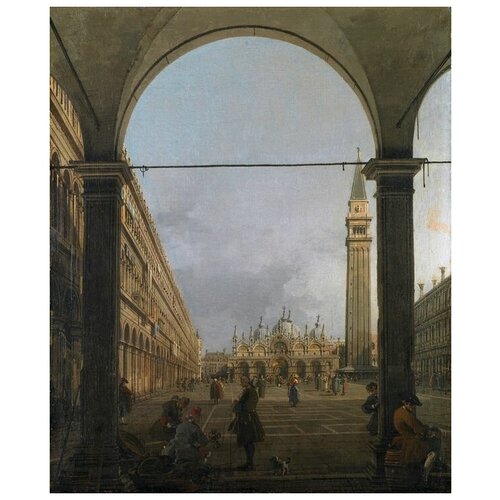  1130     - (The Piazza San Marco) 2  - (The Piazza San Marco) 30. x 36.