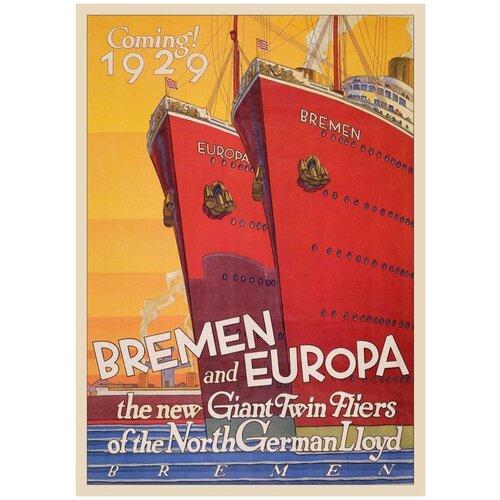 ������ 2190� ������ / ������ / ������� ������� - ������� ��� ����������� Bremen and Europa 90�120 �� � ���������� ������