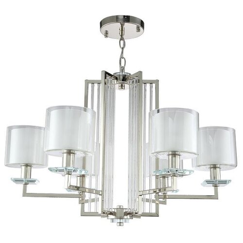  28900   Crystal Lux Nicolas NICOLAS SP-PL6 NICKEL/WHITE