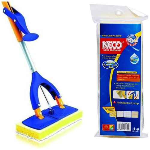  620 NECO Microfiber Butterfly Mop Refill 27   