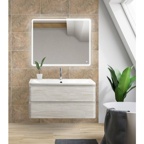  44830    BelBagno ALBANO-900-2C-SO-RVB 900x450x500 Rovere Vintage Bianco