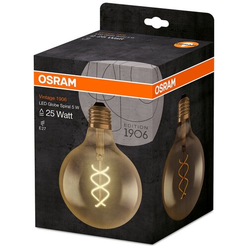 ������ 1100� �������� ������������ OSRAM Vintage ����� ��� G125 E27 5�� 220� 250�� 2000� ������ ����� �����������, �������� 1��