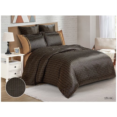 ������ 4678� �������� ����������� ����� Cleo SATIN JACQUARD ����. ������������ 200�220. �������� 230�250. ��������� 50�70�2, 70�70�2.