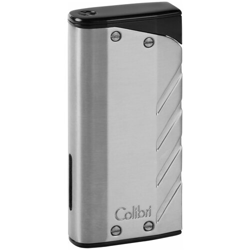  6860   Colibri OF LONDON Torque Silver Finish With Matt Black