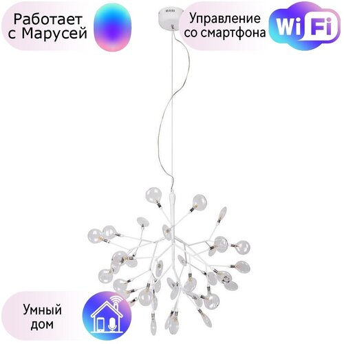  51062 CRYSTAL LUX EVITA SP36 WHITE/TRANSPARENT-  