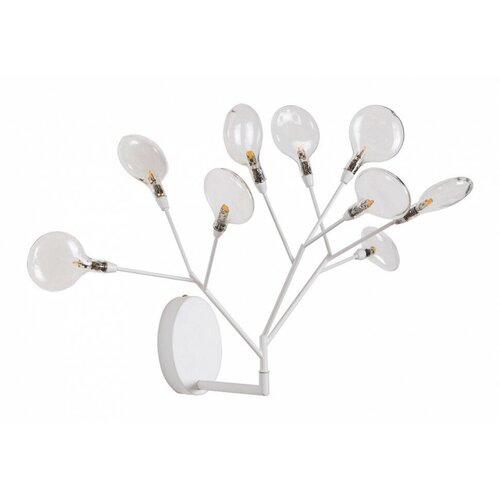  12900  Crystal Lux Evita AP9 White/Transparent