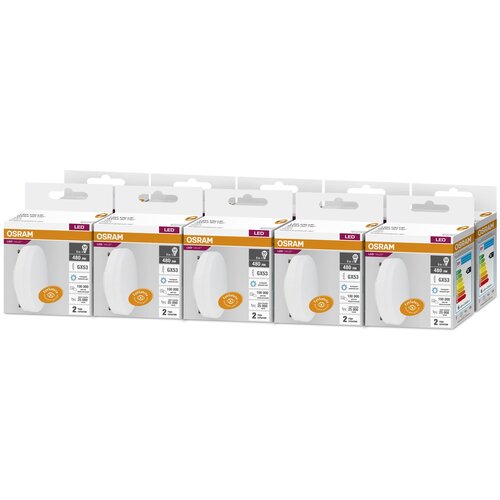 ������ 1675� LV GX53 50 6SW- 50W/865 230V 480lm GX53 D73x25 10X1 RU - LED ����� OSRAM