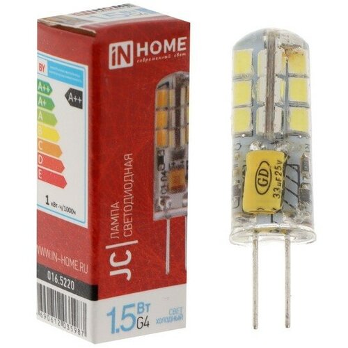  223   IN HOME LED-JC, 1.5 , 12 , G4, 6500 , 150  9527857