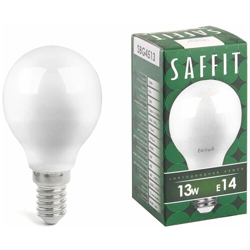 ������ 105� ����� ������������ SAFFIT SBG4513 ����� E14 13W 6400K 55159 5 ����