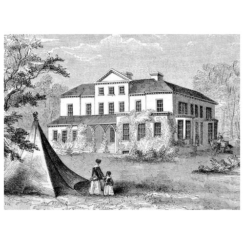  1810      (The school building) 54. x 40.