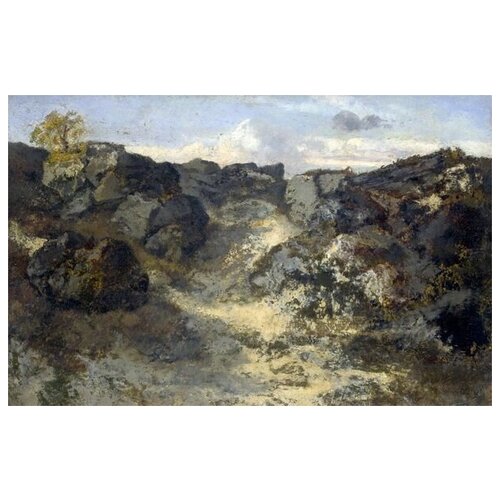  1390      (A Rocky Landscape)   47. x 30.