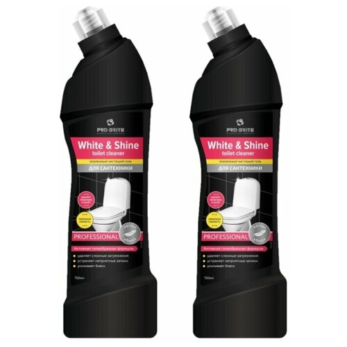  672 Pro-Brite White & Shine toilet cleaner      