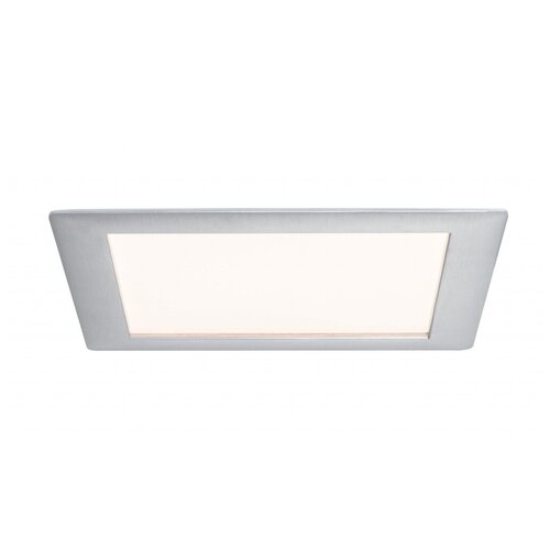  4500   Panel eckig LED 1x8W, 2700, Al-g