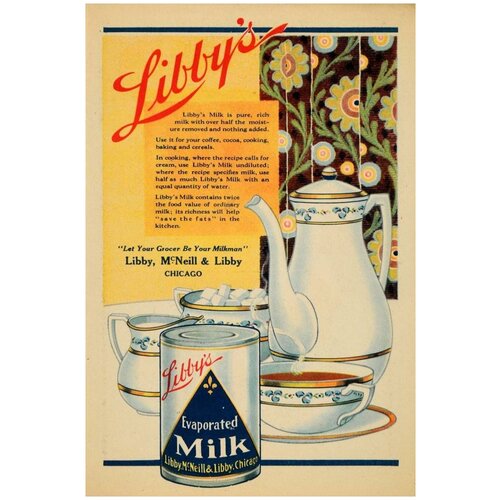  1090  /  /    -  Evaporated milk, Libbys 5070    