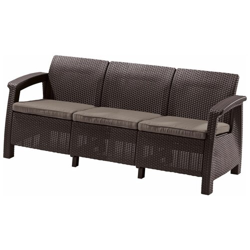  18404  Keter Corfu Love Seat Max Graphite 223211