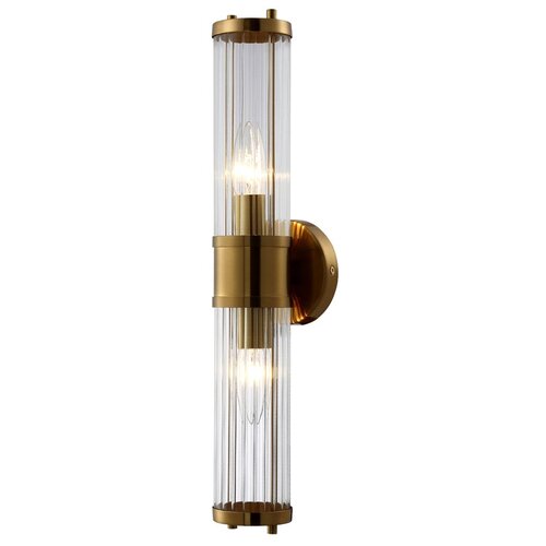  7600 Crystal Lux   Crystal Lux   SANCHO AP2 BRASS Crystal Lux 3652/402