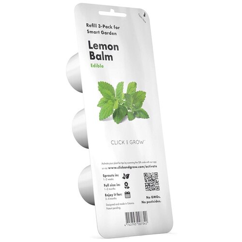  2490      Click and Grow Refill 3-Pack  (Lemon Balm)