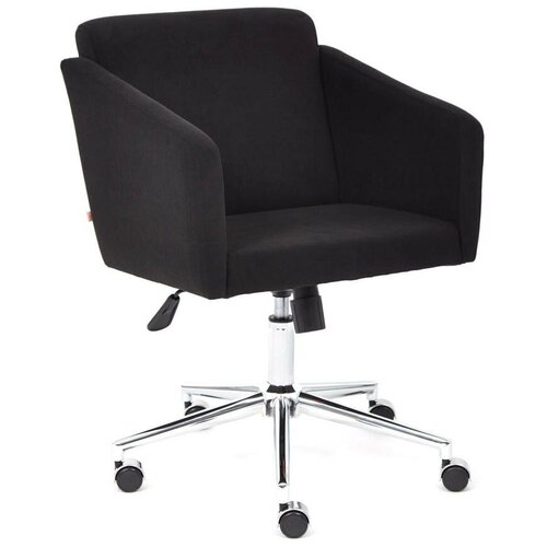   TetChair Milan chrome flock black,  13368 