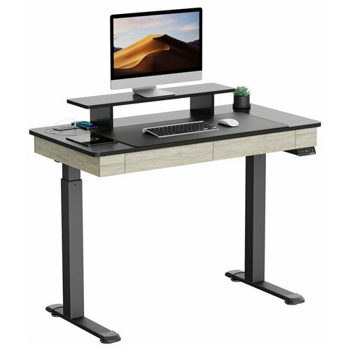  59990   Eureka Ergonomic ED-I47 Standing Desk Rustic Grey, 47