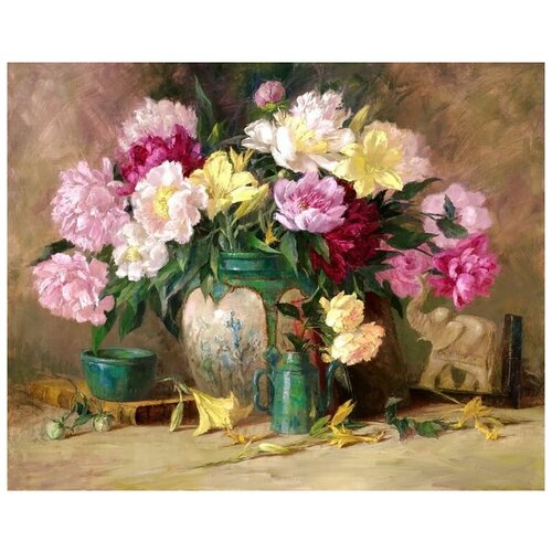      (Peonies) 6    50. x 40.,  1710 