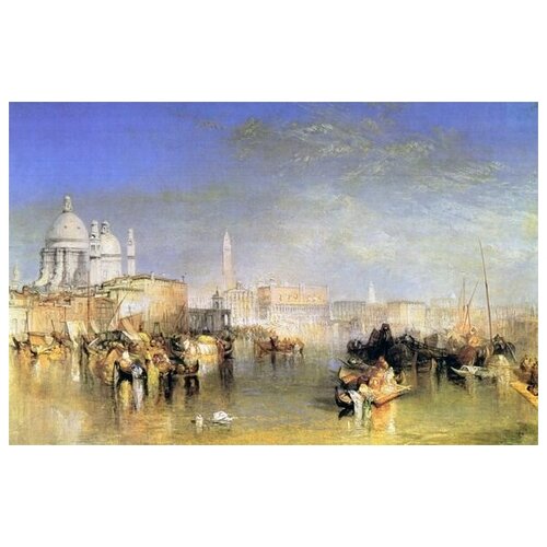  1350         (Church St. Maria della Salute) Ҹ  46. x 30.