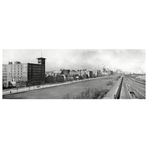  4570      (Panorama of Chicago) 143. x 50.