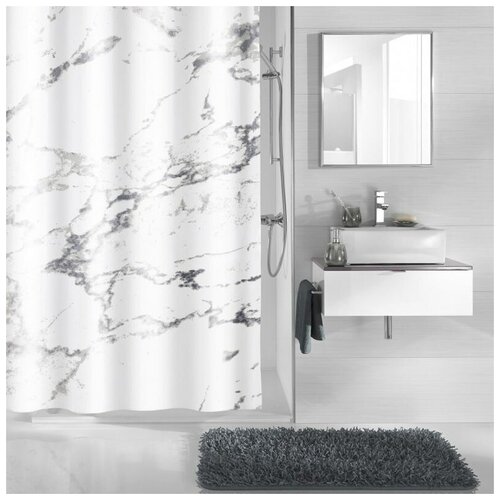  5200    Kleine Wolke Marble anthracite, 180x200 ., 100% 