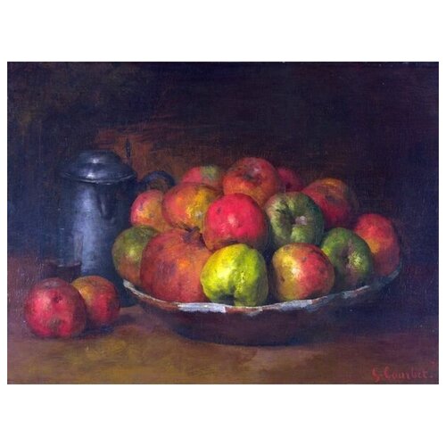  2470         (Still Life with Apples and a Pomegranate)   67. x 50.