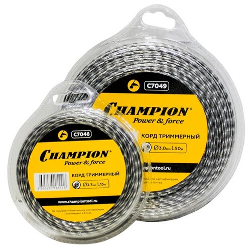  898    CHAMPION Tri-twist 2,7 15  