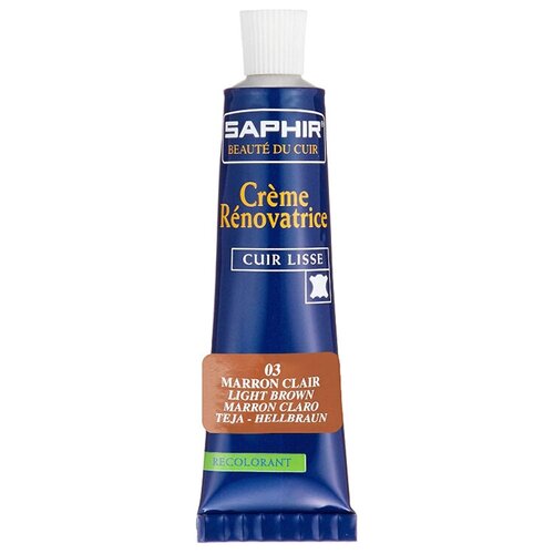 ������ 879� Saphir Creme Renovatrice ���� �������������� ������ ���� ��� ���� ����� ������� ��� 25 �� (03 light brown) ������-����������