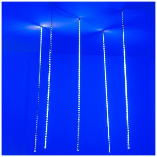  8561    Ardecoled   230V  ARD-Icefall-Classic-D12-1000-5Pcs-Clear-120Led-Live Blue 026053