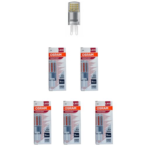 ������ 6318� �������� ������������ OSRAM ������� G9 4,8�� 220� 600�� 4000� ������� �����, �������� 5��