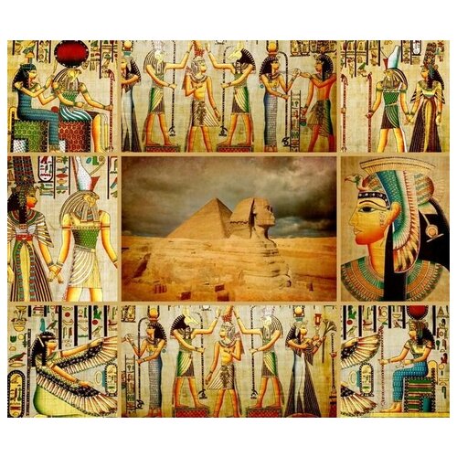        (Murals of ancient Egypt) 1 47. x 40.,  1640 