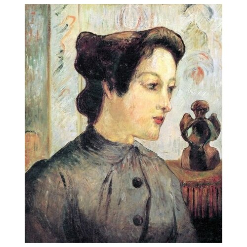 ������ 2260� ����������� �� ������ ������� � ������� (La femme au chignon) ����� ���� 50��. x 60��.
