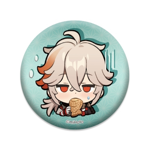  269  Genshin Impact   Chibi Expressions Character Can Badge Kaedehara Kazuha 6974696612424