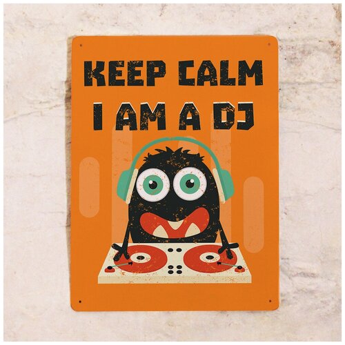  1275   Keep calm I am a Dj, , 3040 