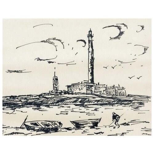      (The Lighthouse of Breton)   64. x 50.,  2370 
