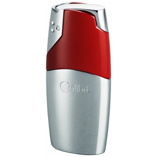  4140   Colibri OF LONDON Rio Polished Silver & Red Lacquer