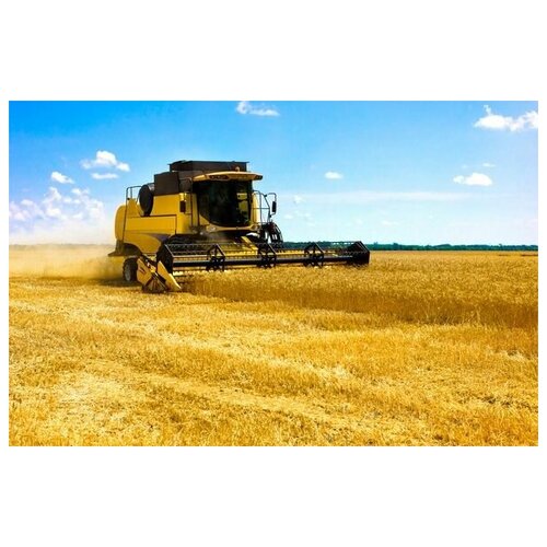  1350       (Harvester on field) 46. x 30.
