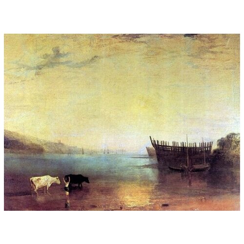  2470       (Landscape with Cows) 2 Ҹ  67. x 50.