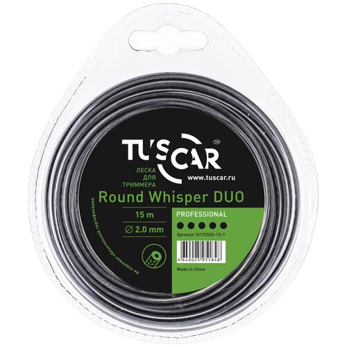  695 Tuscar    Round Whisper Duo, Professional, 2.0mmx15m 10172520-15-1