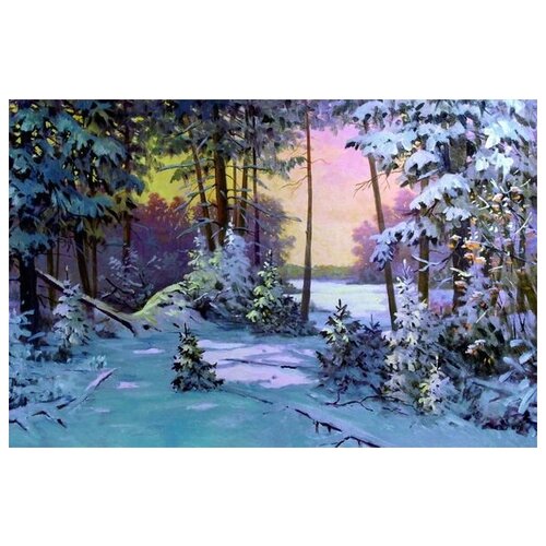  2700      (Winter Forest) 1 76. x 50.