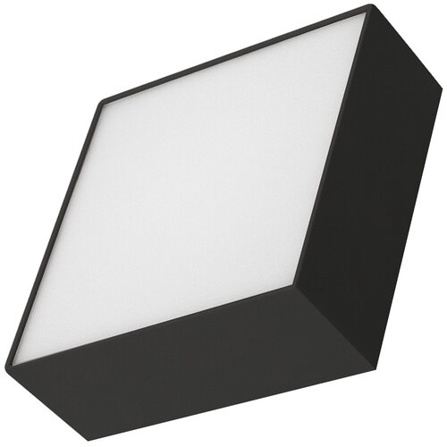  4038  SP-QUADRO-S175x175-16W Warm3000 (BK, 120 deg, 230V) (Arlight, IP40 , 3 )