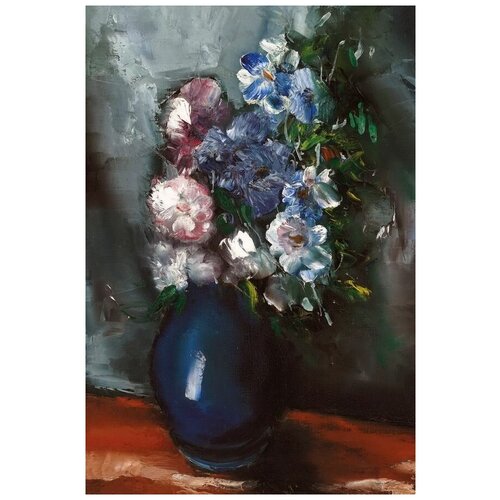  1940        (Bouquet in blue vase) 4   40. x 59.