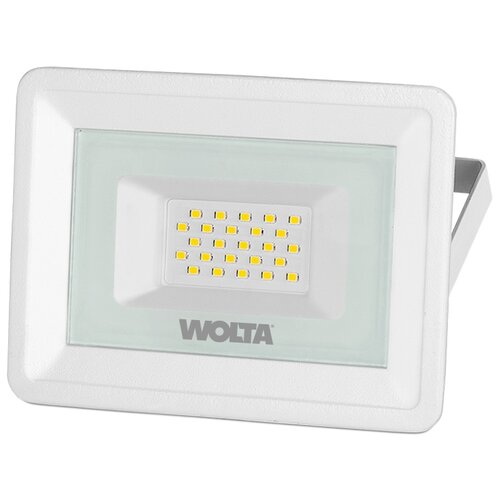 купить 535р Светодиодный прожектор WOLTA WFL-20W/06W 20Вт 5700К IP65 Белый