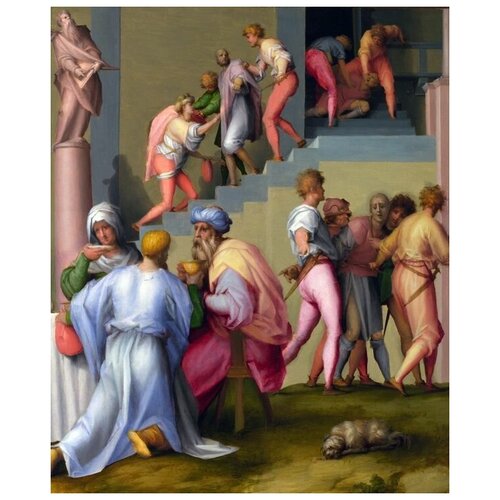  1190       (Sale of Joseph to Potiphar)  30. x 37.