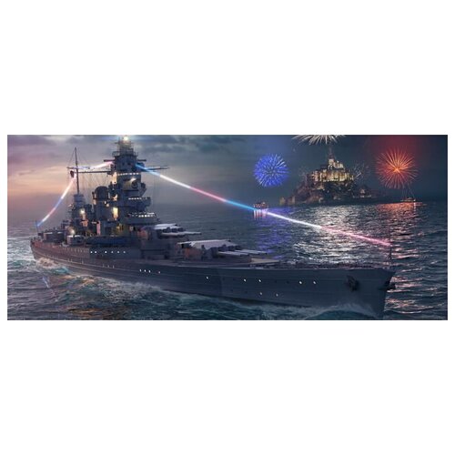  2810      World of Warships 11 95. x 40.