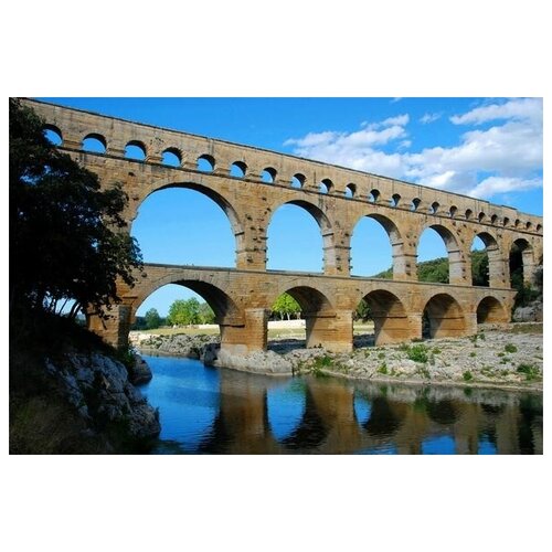  1950    -- (Pont du Gard) 60. x 40.
